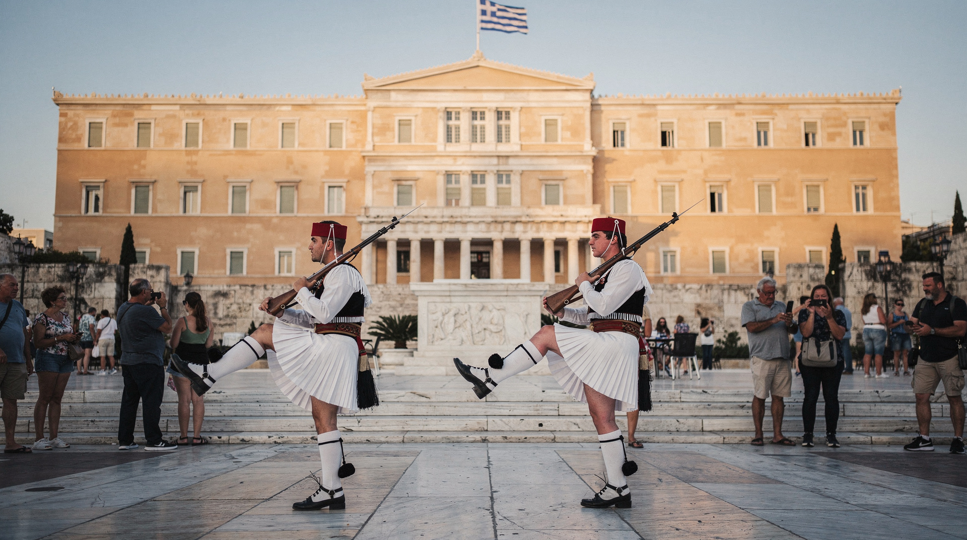 The Changing of the Guard at Syntagma — more than a photo opportunity