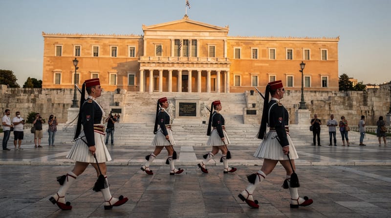 Syntagma Square: parliament, guards and the city's hub