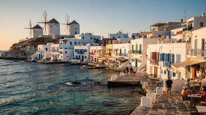 Mykonos depuis Athènes : comment y aller et à quoi s'attendre