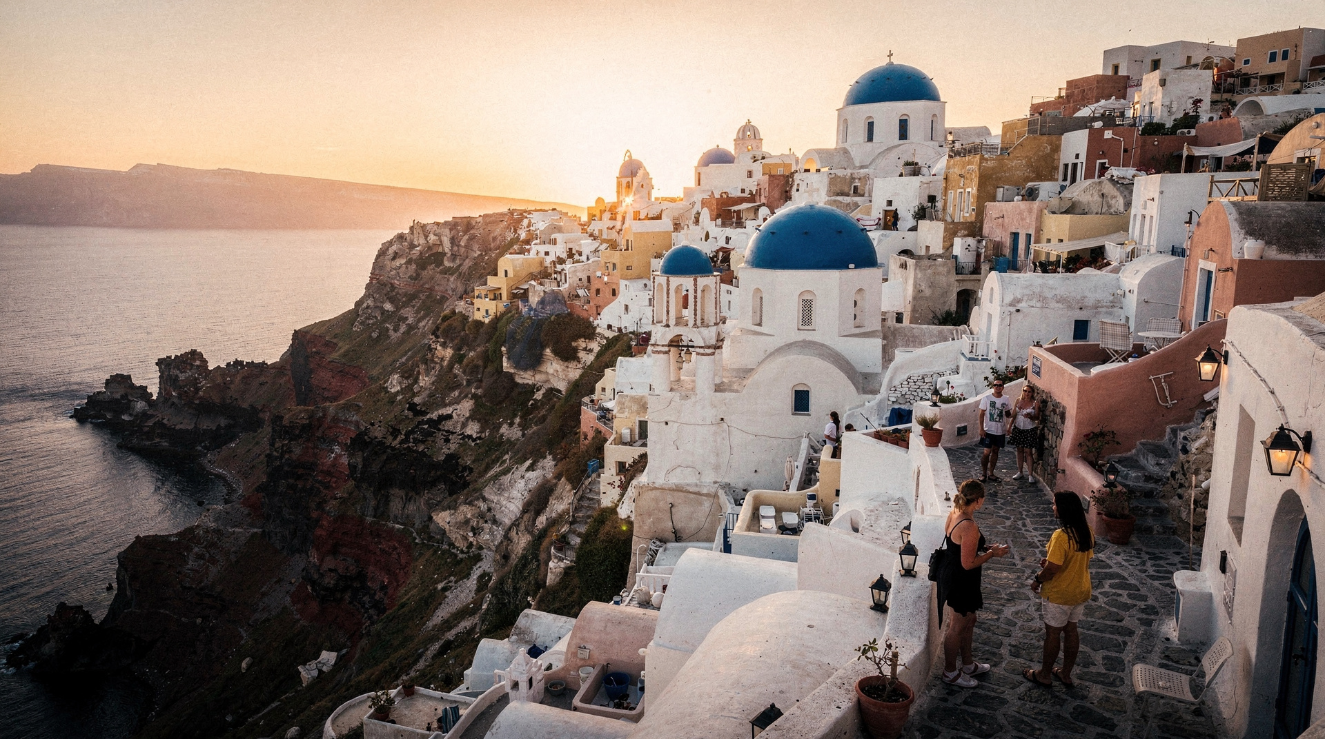 Santorini caldera cruise: volcanoes, hot springs, and sailing